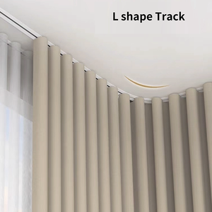 تويا Wifi S Wifi S Wifi Wifi مسار للسكك الحديدية بأحجام مخصصة غرفة طعام داخلية حديثة بتطبيق للتحكم الصوتي للسائقين والستائر - Product Image 2