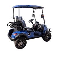 Voiturette de golf électrique 2 places de conception récente, buggy de chasse et de plage, club car – Répond aux attentes à un bon prix
