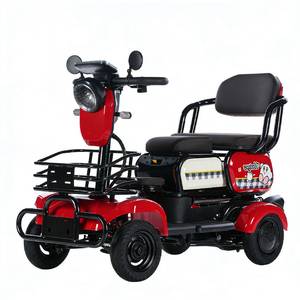 Tricycles électriques à passagers et à marchandises à quatre roues haute puissance 48V 600W 20AH 2 <span class=keywords><strong>places</strong></span> pour adultes - Product Image 5