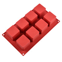 Gadgets de cuisine uniques Offre Spéciale haute qualité sans BPA DIY 3D Cube moules à gâteaux en silicone moule de cuisson en silicone