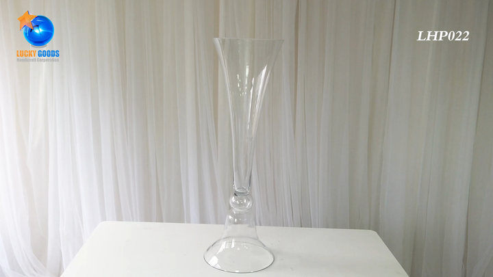 Royal Imports Vaso In Acrilico Trasparente Infrangibile, Altezza 22,9 Cm - Centrotavola Per Matrimoni E Casa