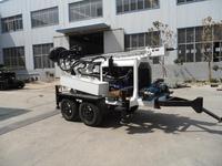 Meilleures ventes SLY400-T Fabriqué en Chine Rig de forage de puits d'eau monté sur remorque