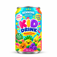 Kinderdrank Sparkling Fruit Juice, laag in suiker, natuurlijk fruitsap, kinderdrank, OEM Private Label voor kinderen