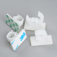 Lianyang LYK organisateur de câble PA66 pince adhésive en Nylon montage d'attache de câble en plastique outil de gestion de fil de gestion de câble fixe