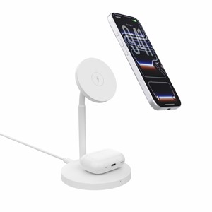 Estación <span class=keywords><strong>de</strong></span> Carga Inalámbrica Rápida QI2.0 MPP <span class=keywords><strong>de</strong></span> 15W con Cabezal Ajustable Gratuito para <span class=keywords><strong>iPhone</strong></span> 17 16 15 14 <span class=keywords><strong>13</strong></span> 12 <span class=keywords><strong>Pro</strong></span> <span class=keywords><strong>Max</strong></span> - Product Image 2