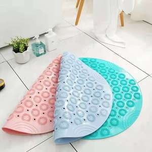 55x55cm עגול צורת החלקה עיסוי מקלחת מחצלת ידידותית לסביבה PVC אנטי להחליק אמבטיה עיסוי מחצלת - Product Image 3