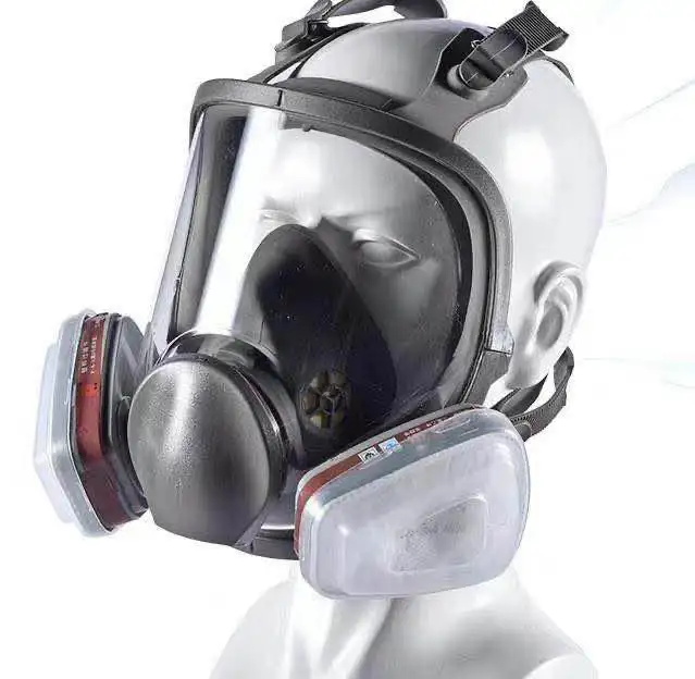 Factory directly sale silicone full face anti gas dust respiratory protection mask