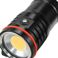 ARCHON DM60 Lampe vidéo de plongée COB LED Lampe de plongée professionnelle 12000 lumens Lampe torche super lumineuse Rechargeable IPX-8 110