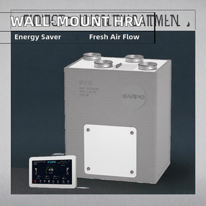 Échangeur de chaleur, ventilation, filtre PM2.5, contrôle WiFi, économie d'énergie, efficacité de récupération de chaleur de 97 %, unité <span class=keywords><strong>VMC</strong></span> à double flux pour - Product Image 2