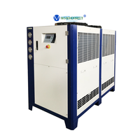 Refroidisseur à eau en acier inoxydable, refroidisseur à eau, 10 tonnes, 30kw, pour mimi