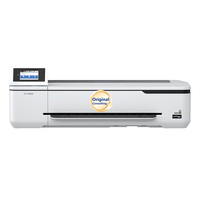 Impresora de Inyección de Tinta para Fotos de Formato Grande Epson SC-T5180N A1 de 24 Pulgadas, USB, para Dibujos de Ingeniería, Planos, Impresión a Color Rojo