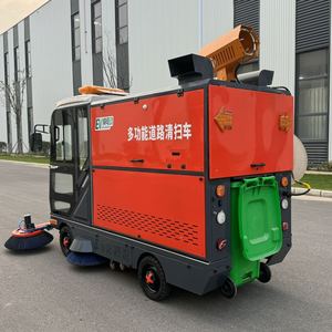 Camion balayeuse-aspireuse haute performance ST-VA001 avec bac <span class=keywords><strong>à</strong></span> déchets de 600 L – <span class=keywords><strong>Machine</strong></span> de nettoyage de voirie pour le nettoyage des parkings - Product Image 4