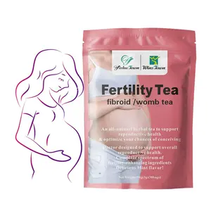 Eigenmarke Fruchtbarkeits-Tee natürlicher Kräuterschutz Gebärmutter-Booster Fruchtbarkeit für Frauen Teebeutel weiblicher Fruchtbarkeits-Tee