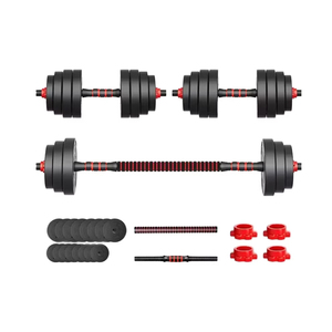 Factory Direct Eco-Friendly Adjustable Weight <strong>Barbell</strong> Kettlebell Set Home Fitness Equipment for Men PE Dumbbells Steel - Product Image 1