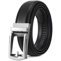 Nouvelle Arrivée Ceinture Homme en Cuir de Vachette Véritable Deuxième Couche, Style Business avec Boucle Ardillon Faux Cuir, Luxe et Tendance, Vente Directe Usine
