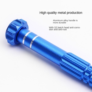 5-in-1 DIY Hex Bit <strong>Screwdriver</strong> Set All-Metal Red Apple Mobile Phone Disassembly Tool Multi-Function WJGJ-0001 9.6cm - Product Image 2