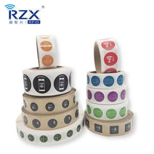 Индивидуальный размер печать логотипа 13,56 МГц NTAG 213 / NTAG 215 / NTAG 216 <span class=keywords><strong>RFID</strong></span> NFC Tag / <span class=keywords><strong>Sticker</strong></span> - Product Image 4