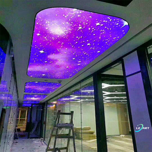LeArt Afrique du Sud <span class=keywords><strong>Polystyrène</strong></span> Décoratif Vivid Night Sky Star Plafonnier 2x2 pour Tent House - Product Image 1