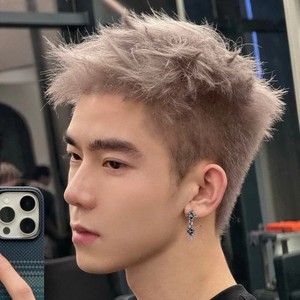 S925 Sterling Silver Star Drop Earrings Claw Setting Geometric Design For Men Women Hip Hop Fashion Jewelry Gift - Product Image 3