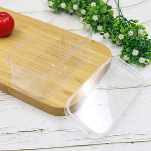 JNH001 Großhandel Klar plastik <span class=keywords><strong>Mini</strong></span> Transparente Süßigkeiten Quadratische Boxen Behälter Für Lebensmittel Acryl Süßigkeiten Geschenke Snack Kuchen Verpackung - Product Image 5