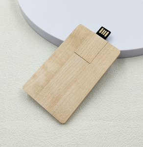 Memoria USB Personalizada con Logotipo, Forma de Tarjeta de Crédito, USB 2.0, 4GB, 8GB, 16GB, 32GB, 64GB, 128GB - Product Image 1