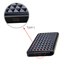Casing Hard Disk Eksternal ShuoLe Portable 2.5 inci Tipe C, Casing HDD SATA