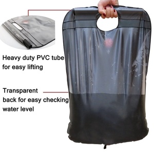 Sac de <span class=keywords><strong>douche</strong></span> portable AJOTEQPT de 5 gallons (20 L) en PVC pour l'extérieur avec <span class=keywords><strong>pression</strong></span> <span class=keywords><strong>solaire</strong></span> pour le camping - Product Image 5
