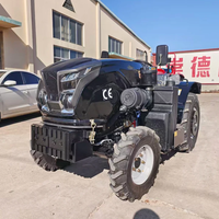 Tracteur agricole tout-terrain de haute qualité Euro 5 80 CV avec pneus tout-terrain, direction hydraulique et moteur diesel