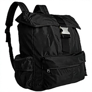 <span class=keywords><strong>Mochila</strong></span> Ligera Negra con Cierre de Hebilla |   <span class=keywords><strong>Mochila</strong></span> de Viaje para Hombre, para la Universidad, la Escuela, el <span class=keywords><strong>Trabajo</strong></span>, el <span class=keywords><strong>Gimnasio</strong></span> - Product Image 1