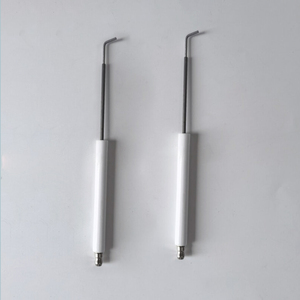 Électrode d'allumage et <span class=keywords><strong>sonde</strong></span> d'<span class=keywords><strong>ionisation</strong></span> pour brûleur à gaz industriel, pièce de rechange pour capteur de flamme à bougie d'allumage des séries FS10 FS20 - Product Image 2