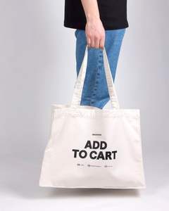 Sac fourre-tout en toile à poignée large personnalisé pour le sport meilleur usage quotidien avec impression de lettres sac de plage pour shopping style de vie - Product Image 2