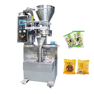 Volautomatische Verpakkingsmachine Sluitmachine Aardnoot Pinda Noten Biscuit Popcorn Verpakkingsmachine