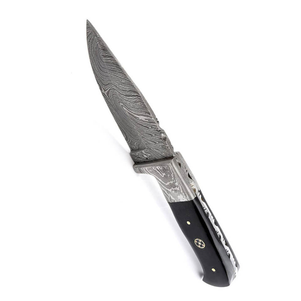 Professional Industrial Grade Damascus Steel Hunting Skinner Knife 100% ...