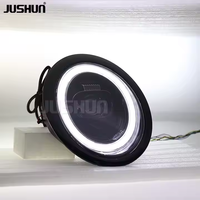 JUSHUN Ensemble de phares LED pour BMW MINI R50 Lampe frontale 2001-2007