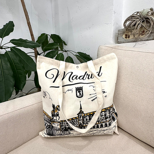 Borsa Tote in Tela di Cotone Personalizzata per la Spesa e la Spiaggia - Product Image 3