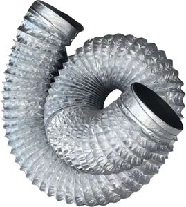 Campana Extractora de Cocina, Conducto <span class=keywords><strong>Flexible</strong></span>, Tubos de Plástico y Papel de Aluminio - Product Image 5