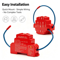 Alat Pemadam Kebakaran Din Rail Otomatis Aerosol Mini QRR0.02G/S untuk Kotak Listrik