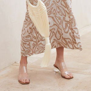 Zapatos Transparentes de Cristal con Tacón Bajo de 6CM, Estilo Único y Moderno para Mujer, 2025 - Product Image 6