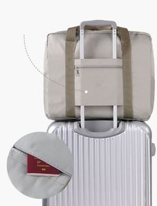 Sacs de voyage pliables ultralégers et imperméables en tissu Oxford avec logo personnalisé, grande capacité, pour le sport, la gym et les activités de plein air - Product Image 3