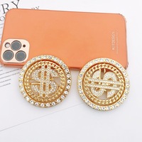 Pendentif Monnaie en Dollars Américains pour Sandales en EVA Aérées et Convertisseurs de Breloques pour Téléphones Portables