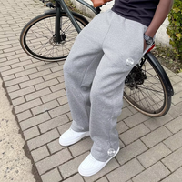 Pantalon de jogging streetwear pour homme, coupe ample et oversize, en tissu épais, style décontracté urbain HipHop, vente en gros, personnalisable, haute qualité