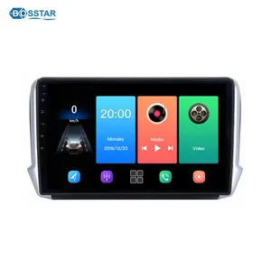 Android10.0 IPS Dello Schermo di Auto Radio Lettore Dvd Dell'automobile Per Peugeot 208 2008 2013-2017 Car Multimedia Player GPS Navi SWC WiFi