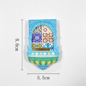 Mignon 3D Résine Réfrigérateur Aimants Mini Islamique Vase Plante Designs Objets Décoratifs Maison Cuisine - Product Image 5