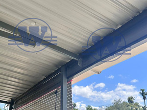 Máquina perfiladora de borde de techo de acero galvanizado, máquina de perfilado de rodillos para bordes de goteo, componentes principales del motor y los rodamientos - Product Image 5