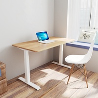 Cadre de bureau réglable en hauteur à double moteur intelligent de luxe, ergonomique, extensible, pour position assise et debout, OEM ODM