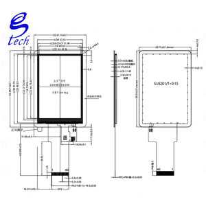Pantalla LCD TFT de 3.5 Pulgadas ST7365, Resolución 320x480, con SPI+RGB y Soporte Táctil - Product Image 2