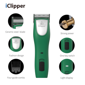 Iclipper-PRO1 Elektrischer Tiertrimmer Wiederaufladbare Hundehaarschneidemaschine mit A5 Abnehmbarer Edelstahlklinge für Katzen - Product Image 3