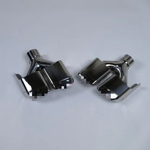 Tuyau d'échappement adapté pour C200 E200 E260 E300 S300 W204 W212 W221 Cls Modification à 63 embouts à quatre sorties - Product Image 5