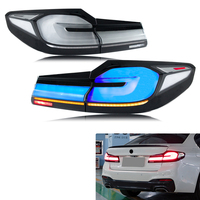 Luces Traseras LED para BMW G30 F90 M5 Serie 5 2017-2020, Ensamblaje de Luces Traseras con Intermitentes Secuenciales, 12V, ABS, Lentes Rojo Claro, Nuevas