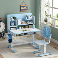 Bureau et chaise d'étude confortables pour enfants, design ergonomique moderne pour l'apprentissage et la détente - pour le bureau à domicile ou la chambre